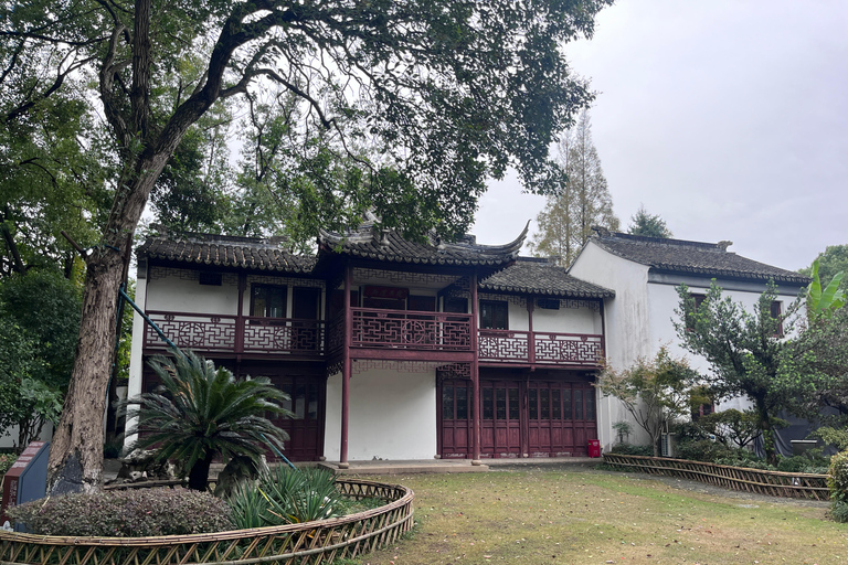 Shanghai: Zhujiajiao Waterstad met kalligrafie-ervaring
