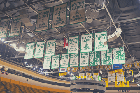 Boston Entrada para el partido de baloncesto de los Boston Celtics en el TD GardenAsientos económicos