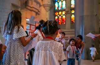 Barcelona: Kleingruppentour zur Sagrada Familia für Kinder