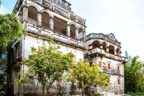 From Guangzhou: UNESCO Watchtowers & Ancient Villages Tour Guide for other languages