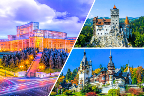 Save 20% Combo Peles, Dracula Castles + Bucharest Parliament All Entrance Tickets included 1-Day Bucharest Parliament