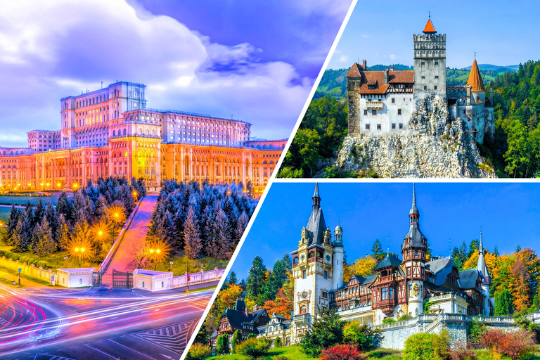 Save 20% Combo Peles, Dracula Castles + Bucharest Parliament All Entrance Tickets included 1-Day Bucharest Parliament