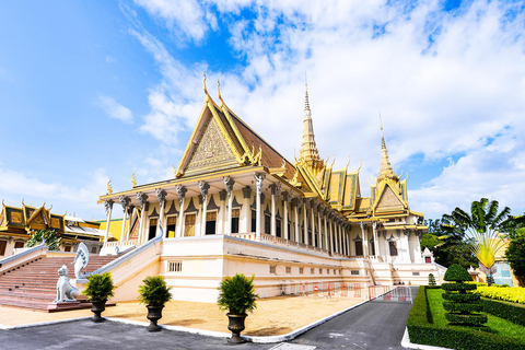 Tour privato di 1 giorno della città di Phnom Penh con guida turistica