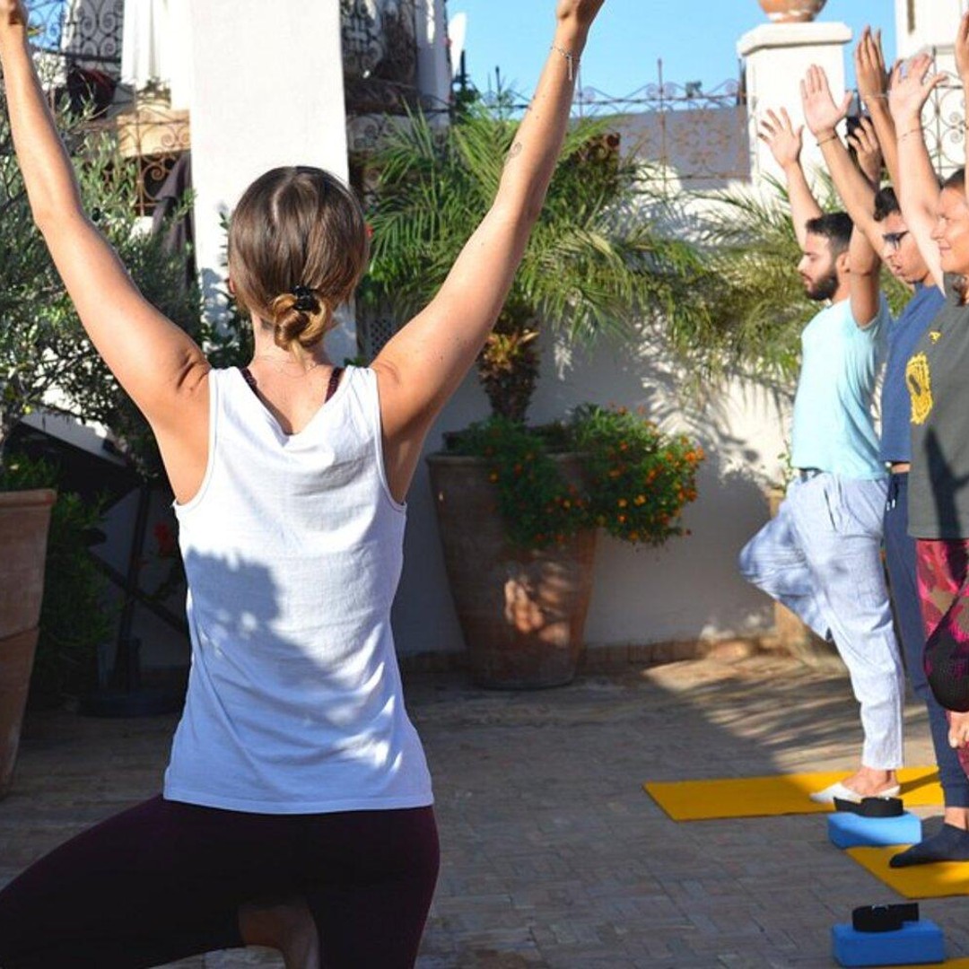 Fès : cours de yoga dans un palais traditionnel de la médina