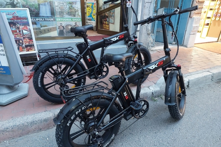 Location de vélos électriques à Istanbul - Vélo électrique ou vélo standard4 heures de location de vélos électriques à Istanbul Vélo électrique ou standard