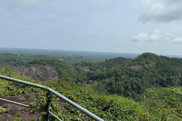 From Colombo: Cave Temples, Jungle Trek & Waterfall Swim
