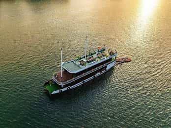 HA NOI : Barca privata (5 cabine) baia di Lan Ha - baia di Ha Long
