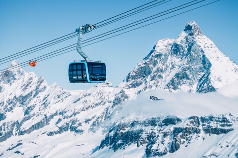 Von Zermatt aus: Testa Grigia Cable Car Ticket