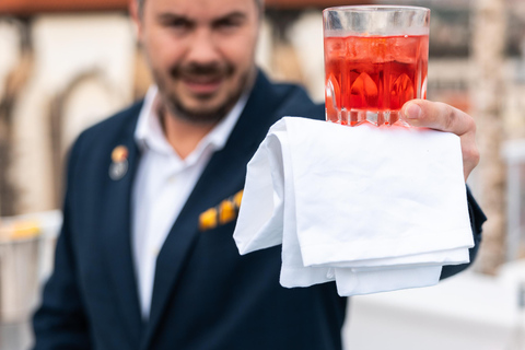 Prague: Sky Bar Aperitivo Menu with Drink & Panoramic Views 1-Hour Option with Aperitivo Menu and 1 Drink