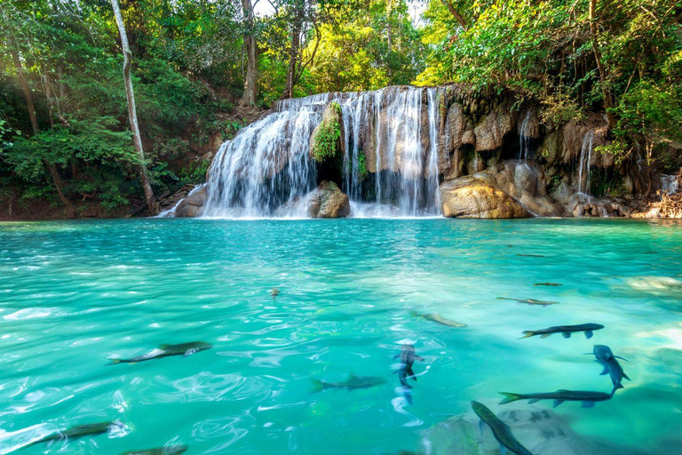 Bangkok: Erawan Falls &amp; River Kwai Private Day Trip