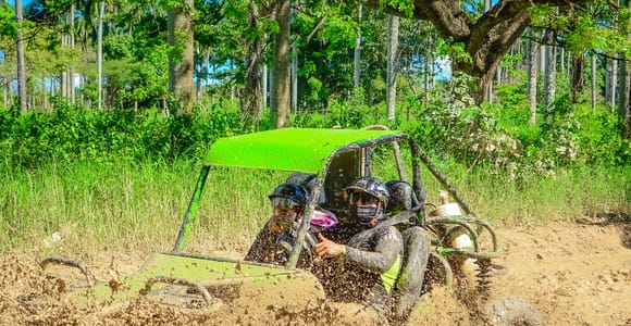 Punta Cana: Buggy or ATV Tour with Cenote & Beach Stops