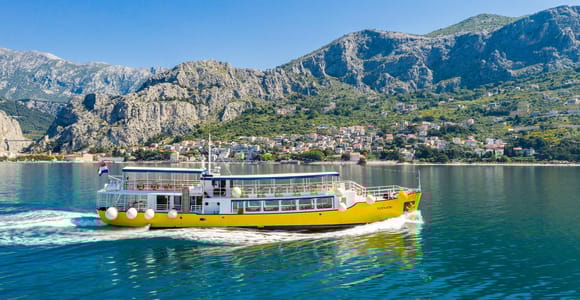 Von Omiš aus: Halbtägige Bootstour zur Insel Brač mit Mittagessen