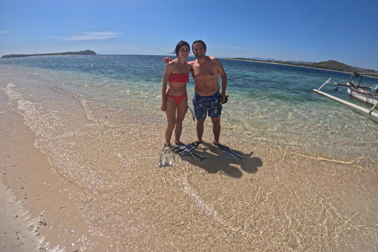 5 Passeio de barco e mergulho com snorkel em Gili Secret no sudoeste de Lombok