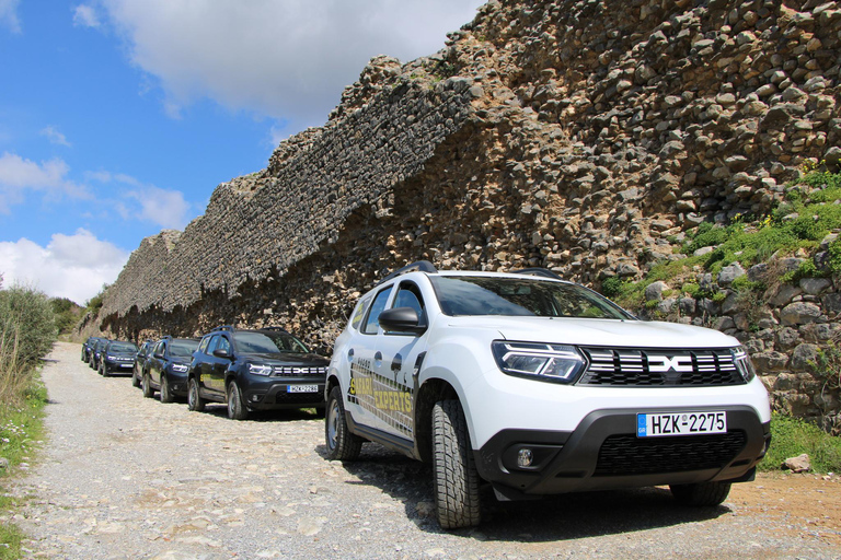 Heraklion: Självkörande 4X4 Jeep Off-Road Tour med lunchPrivat tur