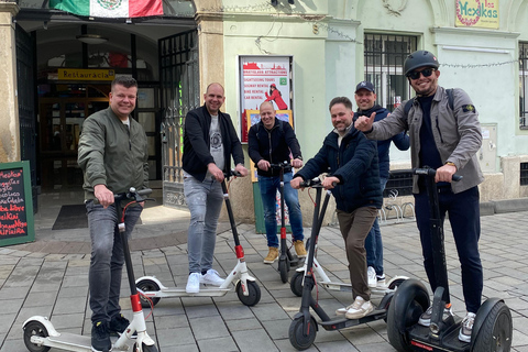 Bratislava: Rundtur med elscooterBratislava: Flodpromenad