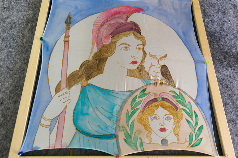 Create your own Greek Silk Scarf Souvenirs