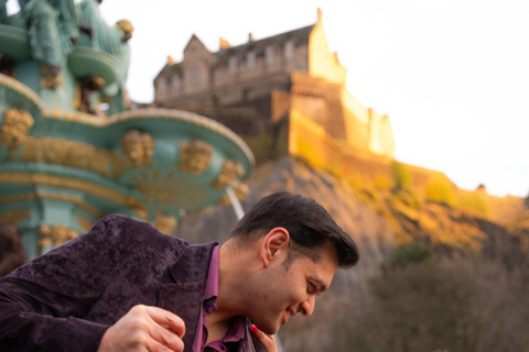 Edinburgh Photo Tour: Professional Photoshoot 2 Hour Complete Edinburgh Photoshoot (with video + B&W set)