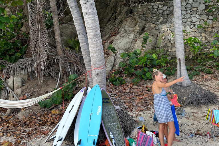 Huatulco: Surf Lesson with surf instructor. All Levels