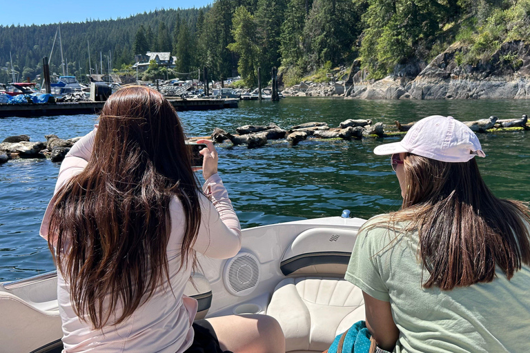 Vancouver: Private Granite Falls Boat Tour