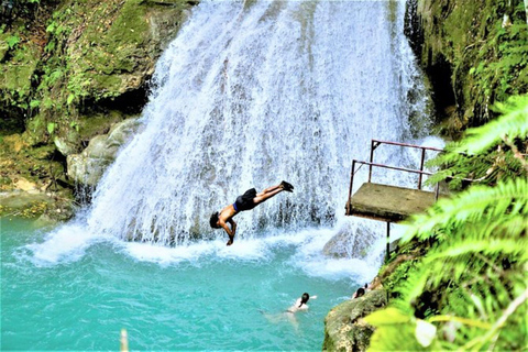 Blue Hole, Secret Falls, and Dunn's River Falls Combo Day-Tr