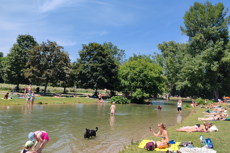 ميونيخ: جولة قصيرة بالدراجة الكلاسيكية مع التوقف في حديقة البيرة عند الساعة 4 مساءً
