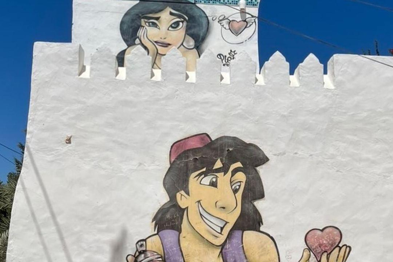 Djerba island: Pottery, jews Synagogue & Djerbahood Graffiti