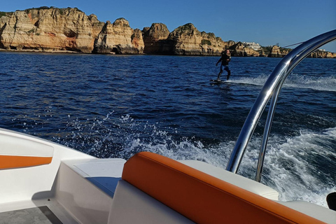 Lagos: Private Boat Charter with Water Sports & Drinks