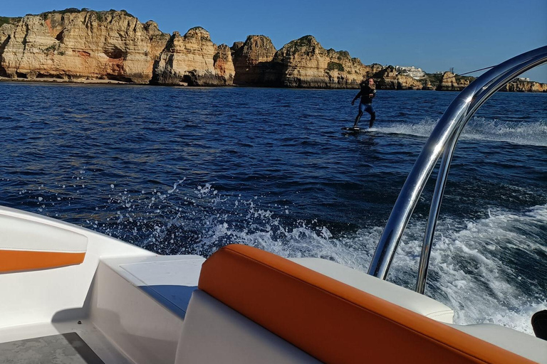 Lagos: Private Boat Charter with Water Sports & Drinks