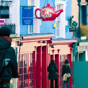 London: Selbstgeführte Notting Hill Walking Tour mit einer APP