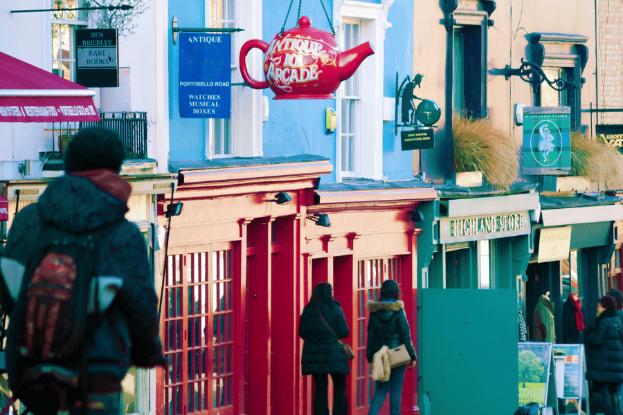 London: Selbstgeführte Notting Hill Walking Tour mit einer APP. Foto: GetYourGuide London: Selbstgeführte Notting Hill Walking Tour mit einer APP. Foto: GetYourGuide