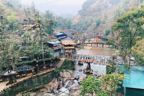 Sapa 2-Day Adventure from Hanoi: Trekking Villages &Fansipan Optional 4-stars Hotel & group tour