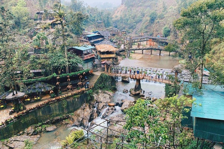 Sapa 2-Day Adventure from Hanoi: Trekking Villages &Fansipan Optional 4-stars Hotel & group tour