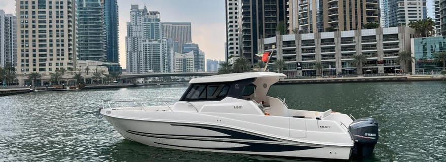 Dubaï : croisière privée en bateau depuis la marina de Dubaï