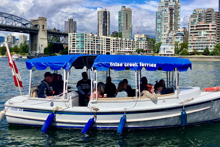 Vancouver: False Creek Electric Boat Tour