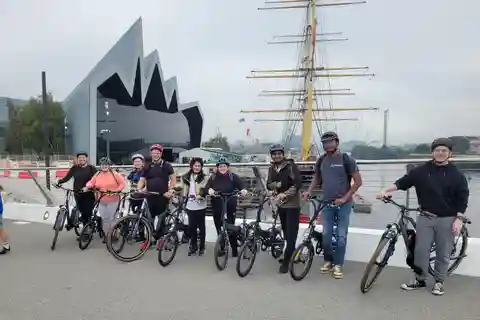 Glasgow: Tour in bicicletta con spuntini