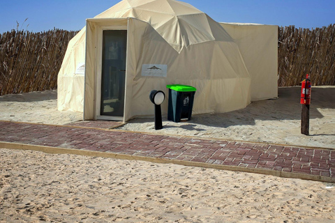 Doha: Übernachtung im Wüstencamping mit BBQ-Abendessen und FrühstückDoha: Private Übernachtung auf dem Wüstencampingplatz