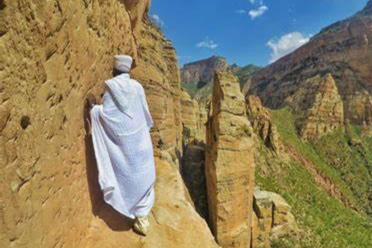 Z Addis Abeby: 3-dniowa wycieczka trekkingowa w góry GheraltaKościoły Tigray 3 dni