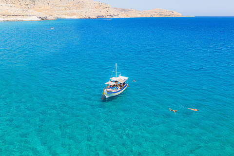 Sailing Lindos & Hidden Bays with Captain Vasilis