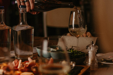 Food and Wine Tasting in Budapest by the Basilica
