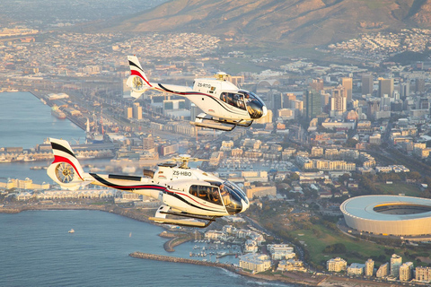 Cape Town: Sightseeing Helicopter Ride from V&A Waterfront 12-min Shared Scenic Flight
