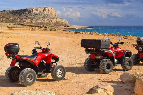 Hurghada: Wycieczka rodzinna quadem lub buggy po morzu i górachWycieczka quadem i podwójnym buggy Makadi, Sahl Hasheesh, Safaga