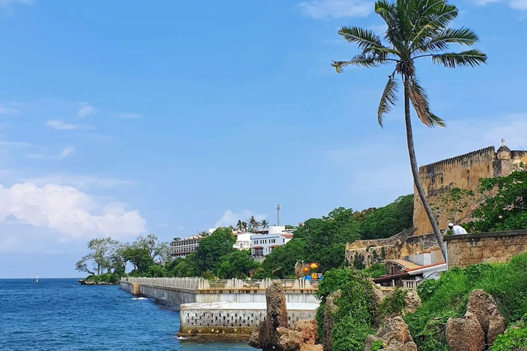 Mombasa: City Tour and Evening Dhow Cruise with Pickup