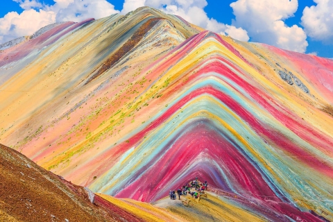 Montaña de colores, Vinicunca Mountain of colors, Vinicunca with entrances