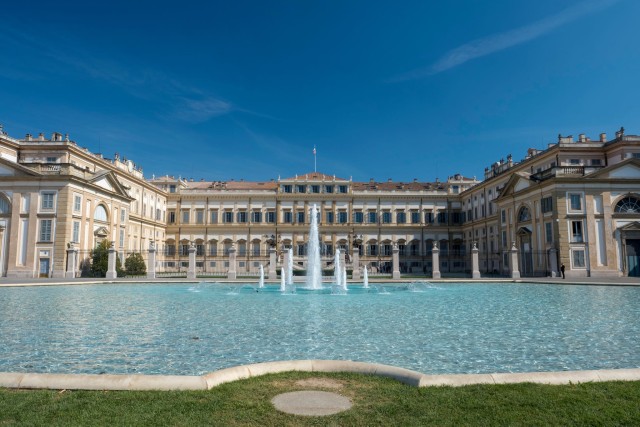 Visit Monza historical city center and Villa Reale walking tour in Monza, Italy