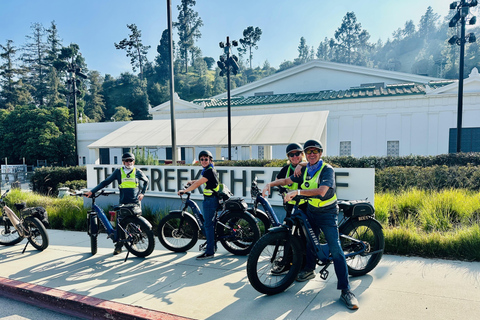 Griffith Park, Observatório, LA River: passeio de bicicleta elétrica de luxoTour particular de bicicleta elétrica pelo Griffith Park, Observatório e Rio LA