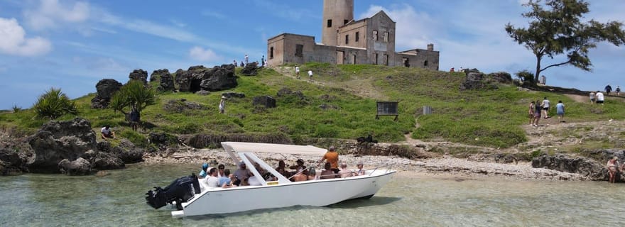 Île Maurice : croisière en hors-bord vers 5 îles, snorkeling et déjeuner