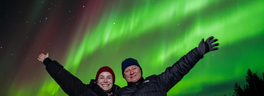 Levi : Visite privée avec observation garantie des aurores boréales