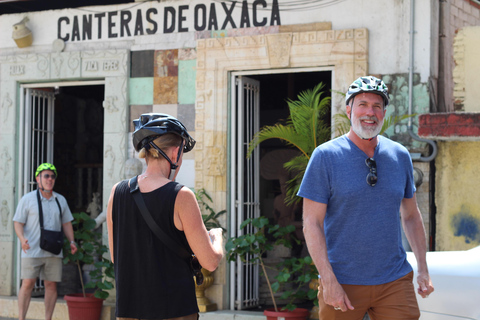 Circuit gastronomique à vélo électrique à travers Oaxaca.