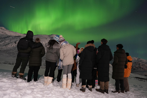 Tromsø: English/Spanish Aurora Pathfinder Tour with Photos Tromsø: English/Spanish Aurora Hunting Private Minibus Tour