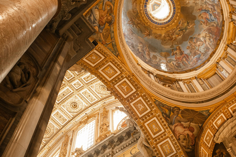 Vatikanstadt: Ticket für die Kuppel des Petersdoms + AudioguideTicket für die Basilika-Kuppel + Audioguide OHNE AUFZUG